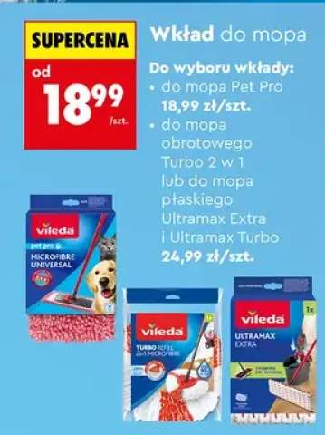 Wkład do mopa Pet Pro