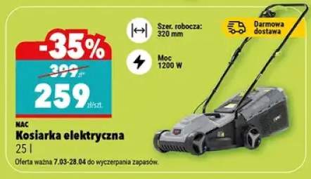 Kosiarka elektryczna 25l