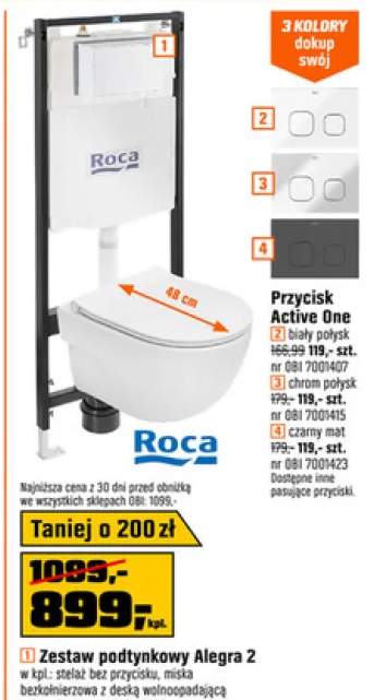 zestaw podtynkowy wc