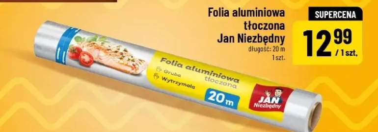 Folia aluminiowa tłoczona