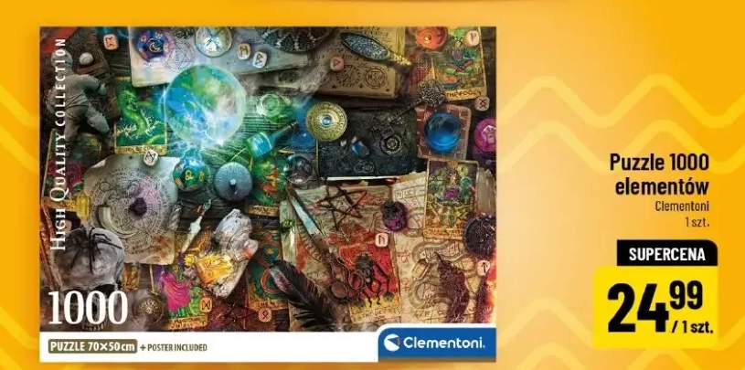 Puzzle 1000 elementów