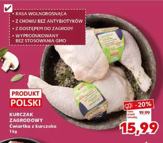 Kurczak zagrodowy - ćwiartka z kurczaka