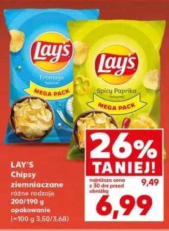 Chipsy ziemniaczane Spicy Paprika różne rodzaje