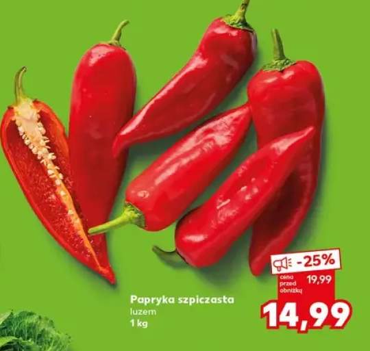 Papryka szpiczasta luzem