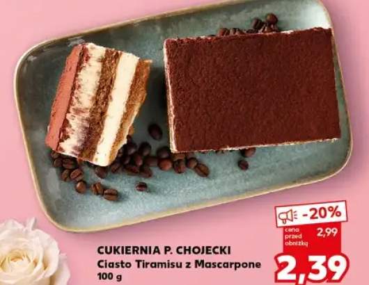 Ciasto Tiramisu z Mascarpone