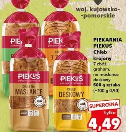 Chleb na maślance krojony