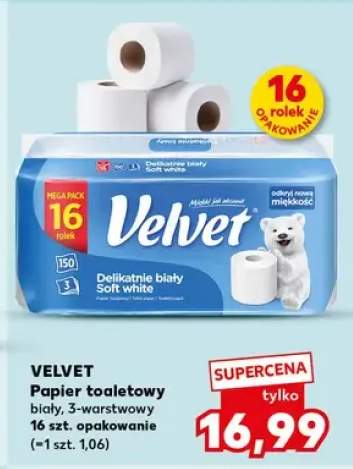 Papier toaletowy biały 3-warstwowy