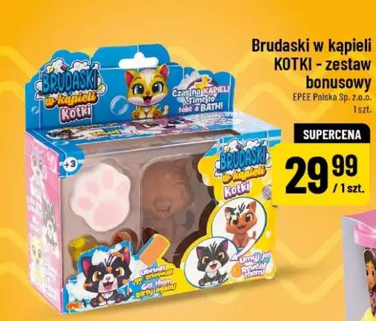 Brudaski w kąpieli KOTKI - zestaw bonusowy