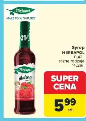 Syrop Herbapol różne rodzaje