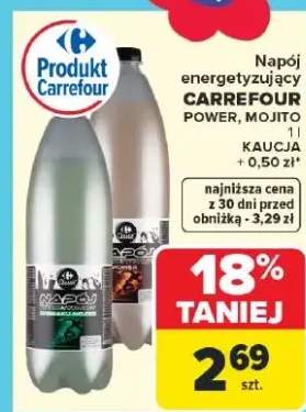 Napój energetyzujący Power, Mojito Kaucja