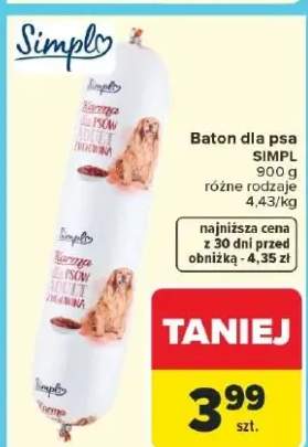 Baton dla psa Simpl 900g