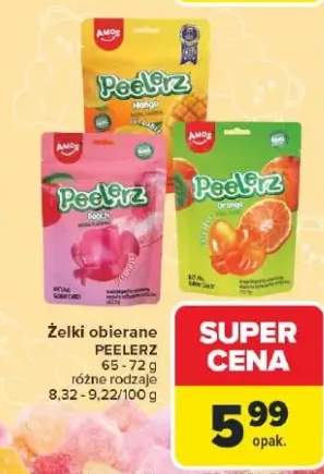 Żelki obierane Peelerz