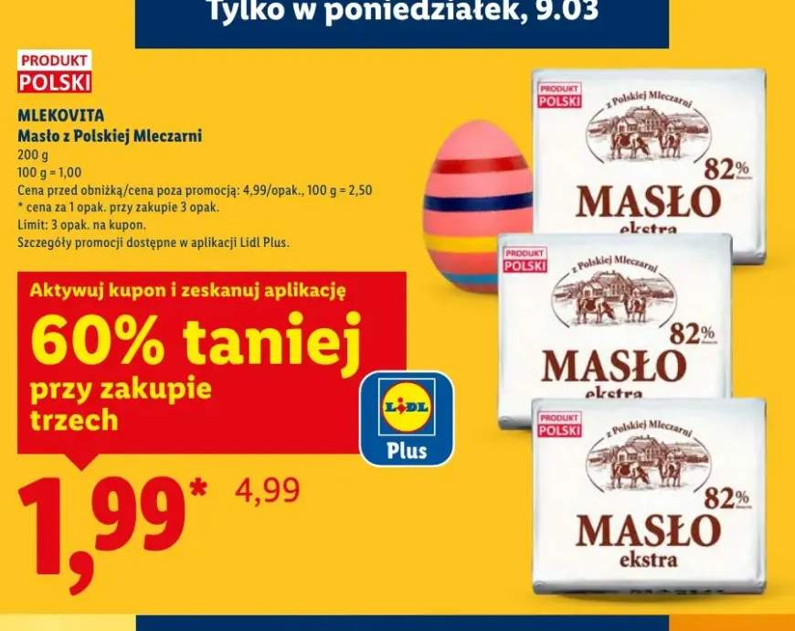 Masło z Polskiej Mleczarni