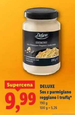 Sos z parmigiano reggiano i trufla