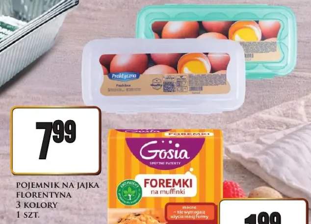 Pojemnik na jajka Florentyna 3 kolory