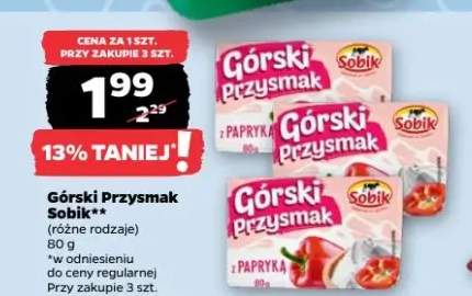 Górski Przysmak różne rodzaje