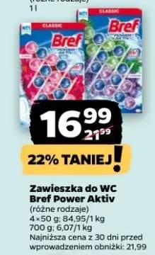 Zawieszka do WC Bref Power Aktiv