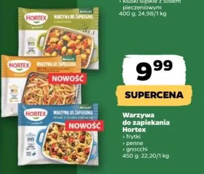 Warzywa do zapiekania gnocchi