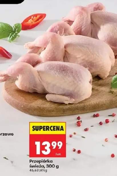 Przepiórka świeża