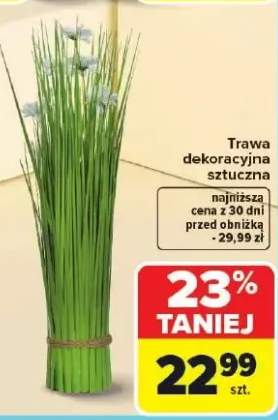 Trawa dekoracyjna sztuczna