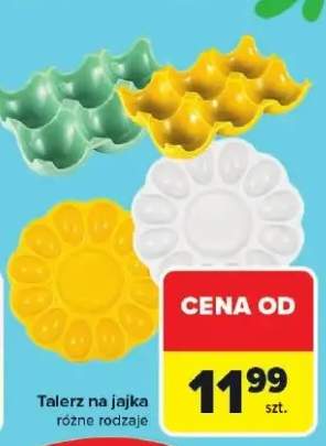 Talerz na jajka różne rodzaje