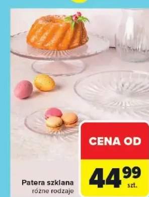 Patera szklana różne rodzaje