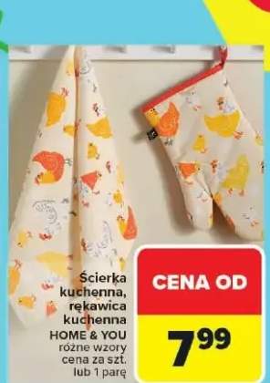 Ścierka kuchenna, rękawica kuchenna Home & You różne wzory