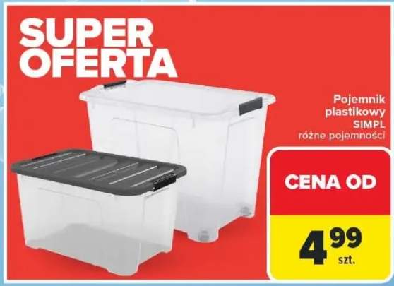 Pojemnik plastikowy Simpl