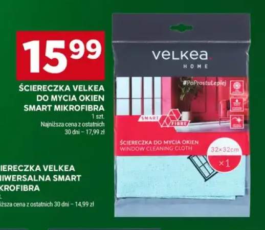 Ściereczka do mycia okien Smart mikrofibra