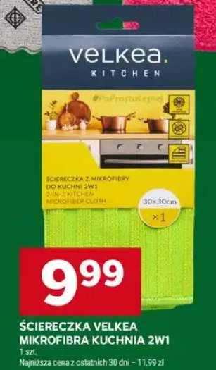 Ściereczka z mikrofibry kuchnia 2w1