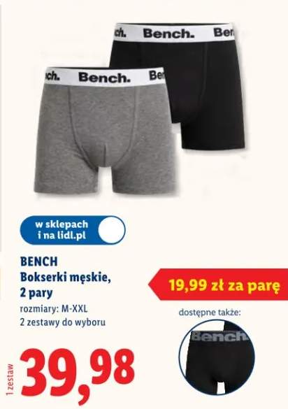 Bokserki męskie, 2 pary