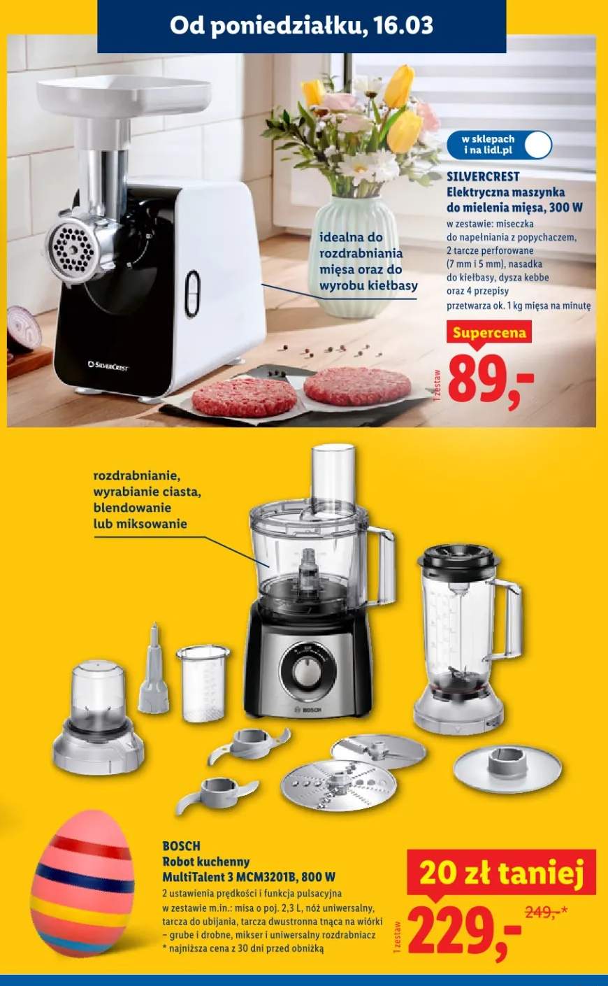 Robot kuchenny MultiTalent 3 MCM3201B, 800 W