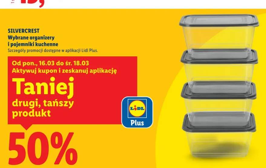 Wybrane organizery i pojemniki kuchenne