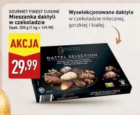 Mieszane daktyle w czekoladzie