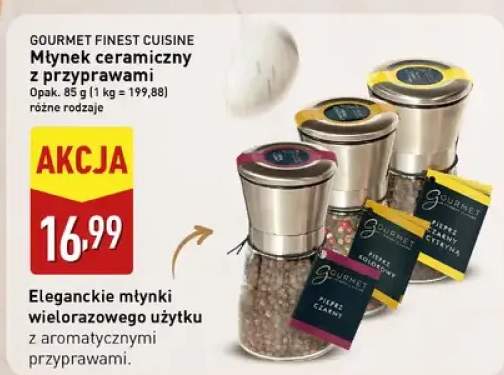Młynek ceramiczny z przyprawami