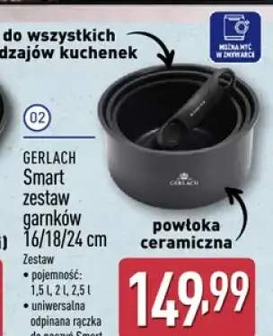 Zestaw garnków 16/18/24cm