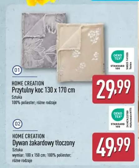 Koc przytulny 130 x 170 cm