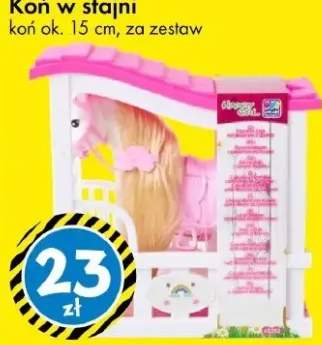 Koń w stajni koń ok. 15 cm