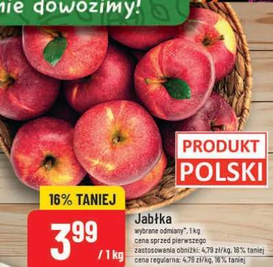 Jabłka wybranych odmian