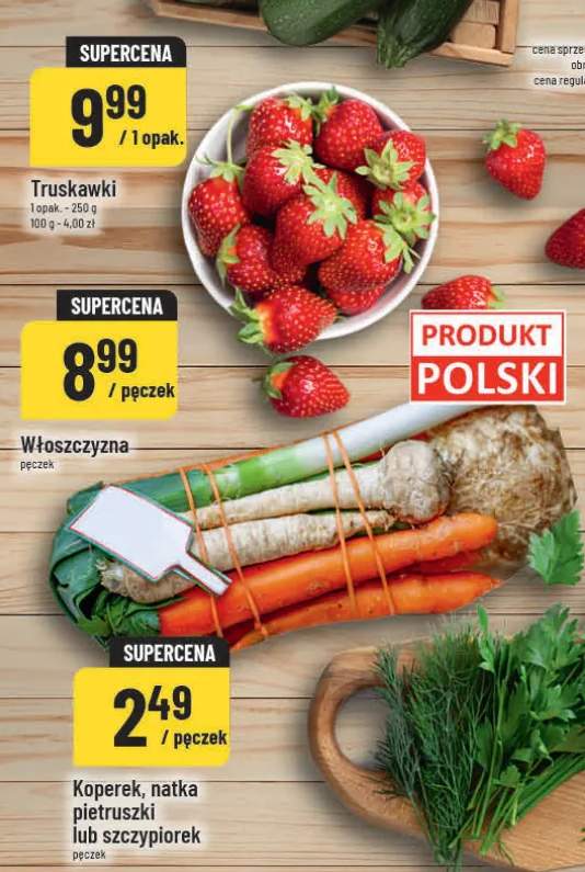 Koperek, natka pietruszki lub szczypiorek