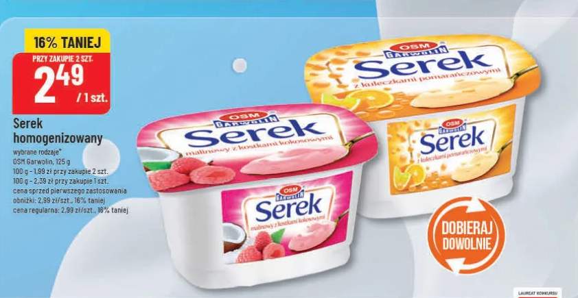 Serek homogenizowany