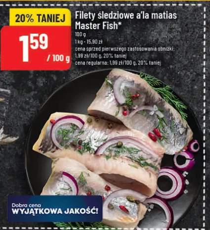 Filety śledziowe a'la matias