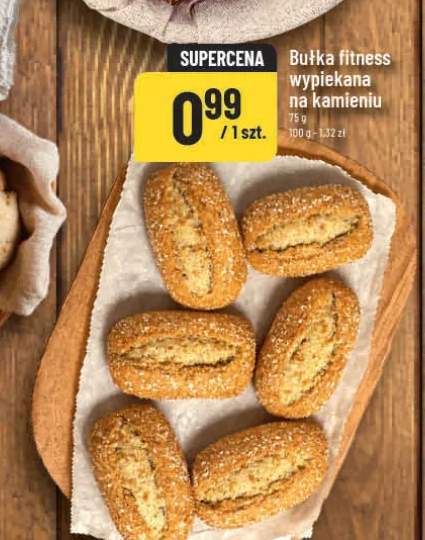 Bułka fitness wypiekana na kamieniu