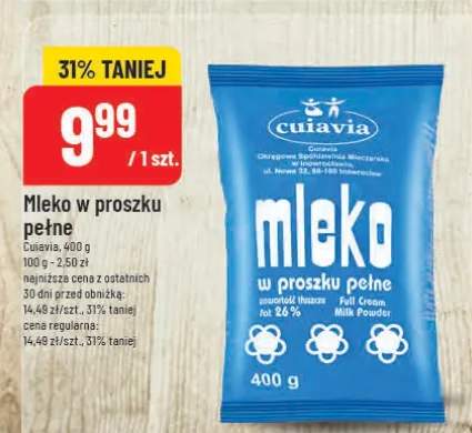 Mleko w proszku pełne