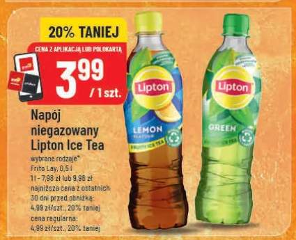 Napój niegazowany Lipton Ice Tea