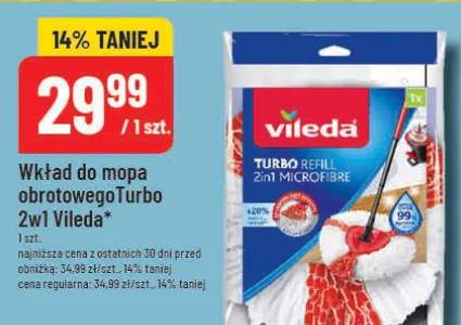 Wkład do mopa obrotowego Turbo 2w1