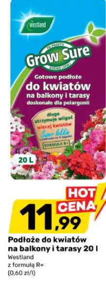 Podłoże do kwiatów na balkony i tarasy