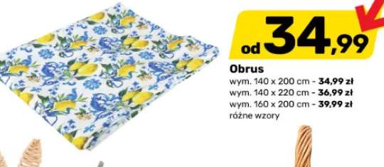 Obrus różne wzory