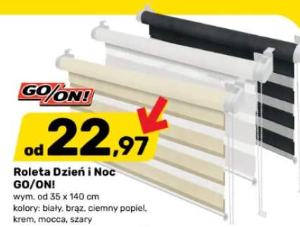 Roleta Dzień i Noc GO/ON! wym. 52 x 140 cm