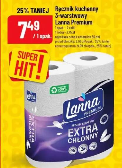 Ręcznik kuchenny 3-warstwowy Extra Chłonny